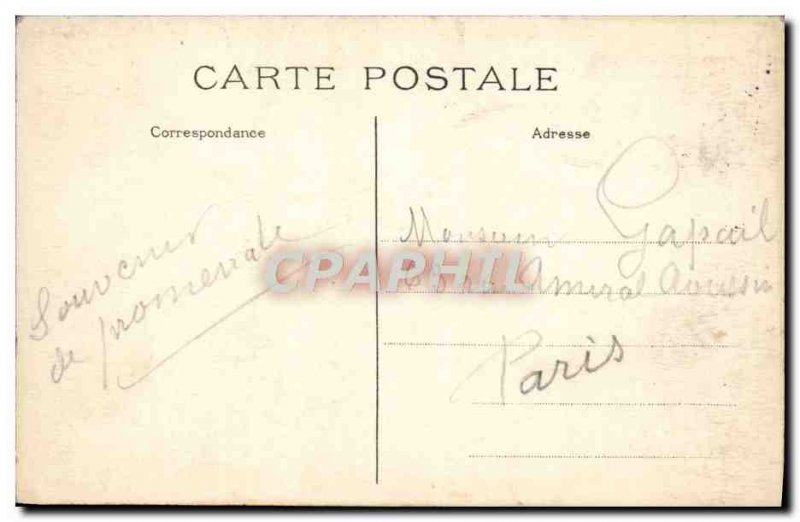 Old Postcard Remembrance Paris Sacre Coeur in Montmartre