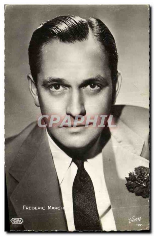 Postcard Modern Cinema Frederic March