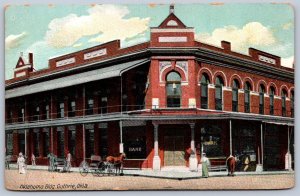 K27/ Guthrie Oklahoma Postcard c1910 Oklahoma Building 396