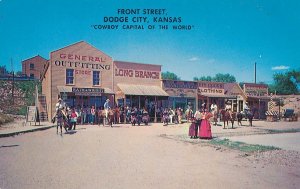 General Outfitting Store and Long Branch Saloon - Dodge City KS, Kansas