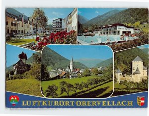 Postcard Luftkurort Obervellach, Austria