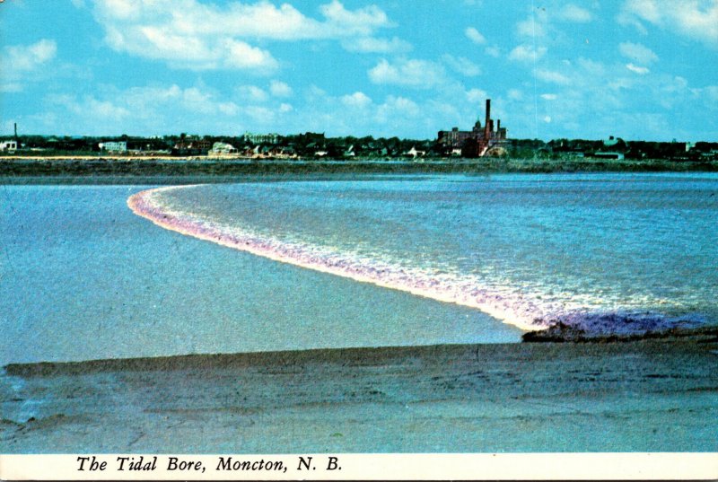 Canada New Brunswick Moncton The Tidal Bore