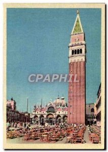 Postcard Modern Campanile di Venezia Marco S Alto Metri