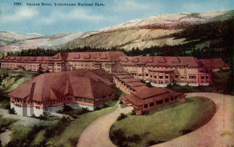 WY - Yellowstone Nat'l Park. Canyon Hotel    (Haynes)