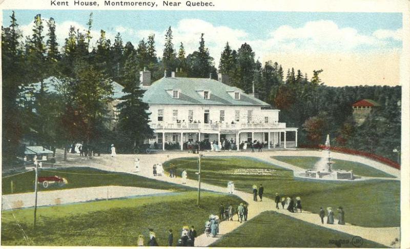 Kent House at Montmorency QC, Quebec, Canada - pm 1921 - WB