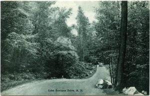Scenic Drive near Lake Sunapee NH, New Hampshire - pm 1940
