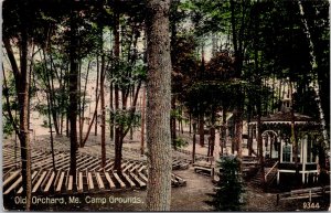 Camp Grounds Theater Old Orchard Beach Leighton and Valentine Postcard