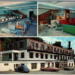 c1970s Gillespie Gap NC Skyline Hotel Restaurant Museum Multi View Interior A232