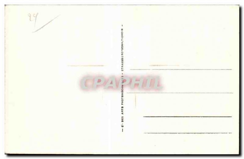 Old Postcard Panorama Quimper