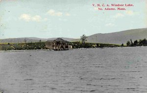 YMCA Windsor Lake North Adams Massachusetts 1910c postcard