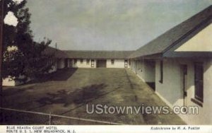 Blue Heaven Court Motel in New Brunswick, New Jersey