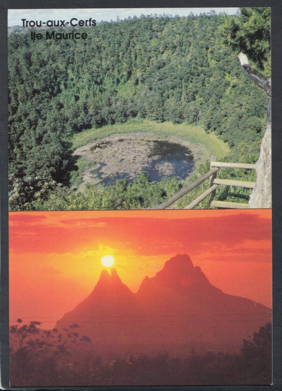 Mauritius Postcard - Trou-Aux-Cerfs - A Dead Volcano  T6984