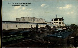 SAN BERNARDINO CALIF CA PFE Precooting Plant FACTORY INDUSTRY Antique PC