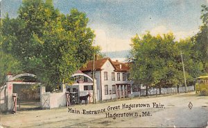 Main Entrance, Great Hagerstown Fair Hagerstown, Maryland MD