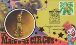 Jacqueline Welbourne Book Author Hand Signed Circus Benham FDC