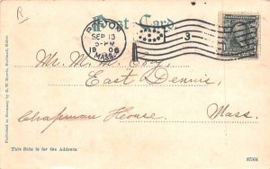 Steamer Nahanada in Boston, Massachusetts going through Hell Gate.