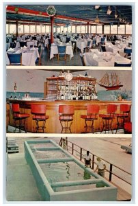 c1950's A & B Lobster House Key West Florida FL Multiview Vintage Postcard