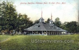 Dancing Pavilion, Tashmoo Park - St. Clair, Michigan MI  