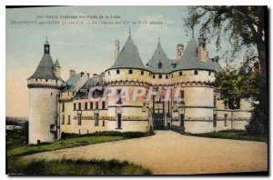 Old Postcard The Great Castles of Banks of the Loire Chaumont sur Loire L and...