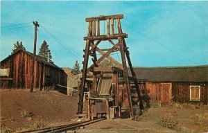 Leadville Colorado Matchless Mine 1950s Triangle Distributing Postcard 2-1389