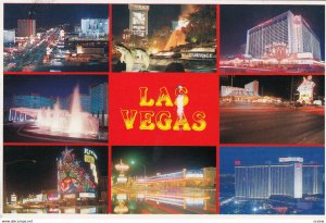 LAS VEGAS, Nevada, 50-60s, Magnificent Collage