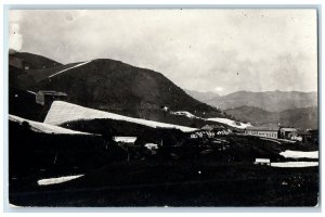 c1910's Bird's Eye View Of Tobacco Fields  Puerto Rico PR RPPC Photo Postcard