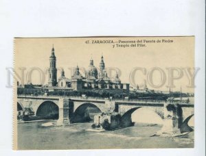 3173126 SPAIN ZARAGOZA Puente de Piedra  y Templo del Pilar Old