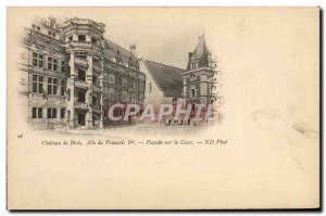 Old Postcard Chateau De Blois Wing Francois 1er From On The Facade our