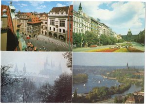 (8 cards) Prague, Czech Republic - Various Views