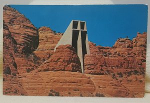 Chapel of the Holy Cross Sedona Arizona Vintage Postcard