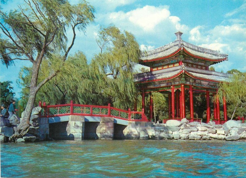 Postcard China Pavilion Heralding Spring