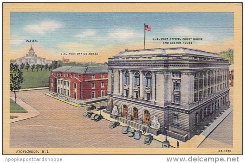 Post Office Capitol U S Post Office Annex U S Post Office Court House And Cus...