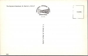 Cornwall Postcard - Scilly - The Daymark Headland, St Martin's RS31429