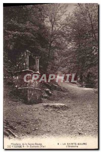 Old Postcard La Sainte Baume Oratory