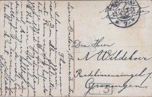 Romantic Victorian Couple  Vintage Postcard C133