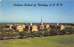 Dallas Texas 1960s Postcard Perkins School of Theology SMU Southern Methodist U