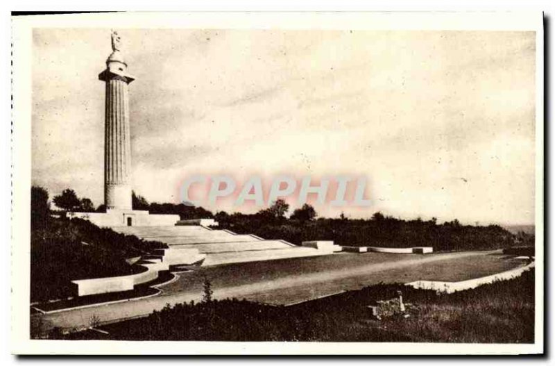 Old Postcard Montfaucon American Monument