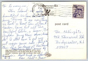 1979  Kodak Hula Dancers Show  Hawaii  Postcard