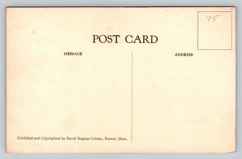 Old North Church  Boston  Massachusetts  Postcard