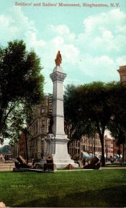 New York Binghamton Soldiers and Sailors Monument