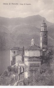 Switzerland Ticino Chiesa di Morcote Lago di Lugano sk4010