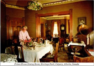 Canada Alberta Calgary Heritage Park Prince House Dining Room