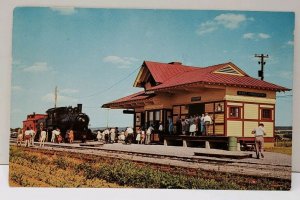 Strasburg Railroad Depot Route 741 Pennsylvania Postcard D1