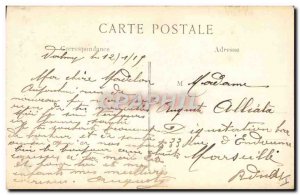 Old Postcard Militaria A Taube flying around Paris Jet