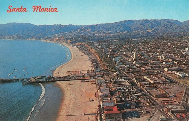 Postcard Santa Monica California