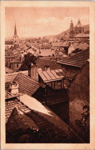 Czech Republic Praha Prague Malá Strana Vintage Postcard C203