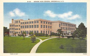 Senior high school Greenville, South Carolina