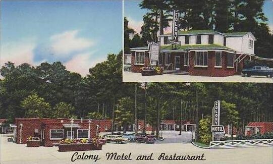 South Carolina Florence Colony Motel And Restaurant