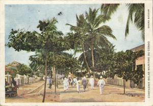 belgian congo, GRAND BASSAM, Street Scene (1923) Compagnie Belge Maritime