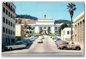 c1950's Ventura County Court House Building Cars Ventura California CA Postcard
